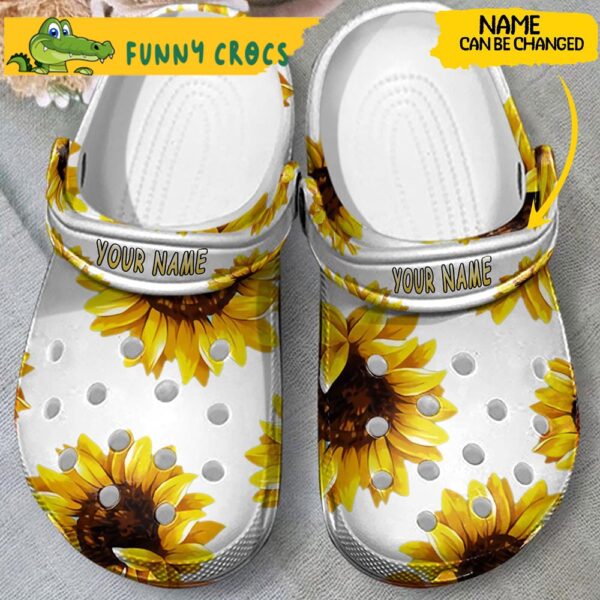 Personalized Sunflower Gifts Crocs 2.jpg