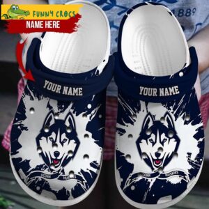 Personalized Uconn Huskies Ncaa Football Crocs.jpg