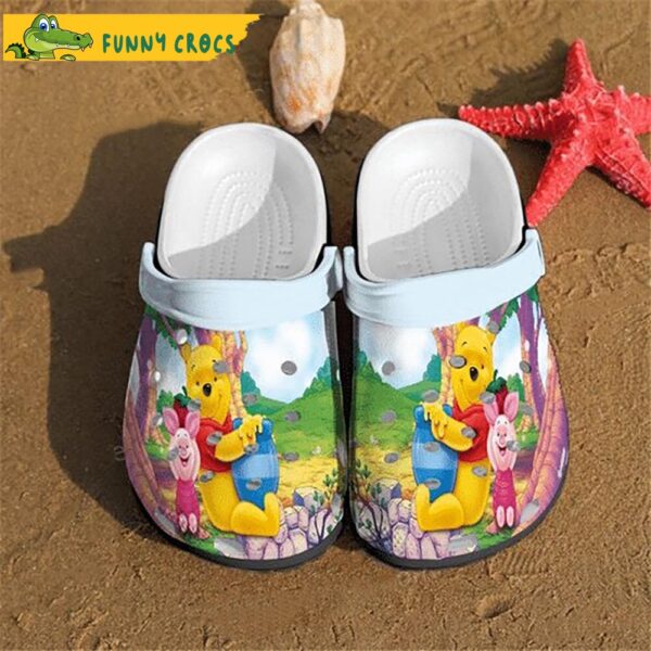 Piglet Winnie The Pooh Crocs Clog Shoes.jpg