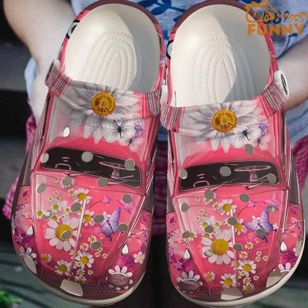 Pink Car Hippie Crocs 1.jpg