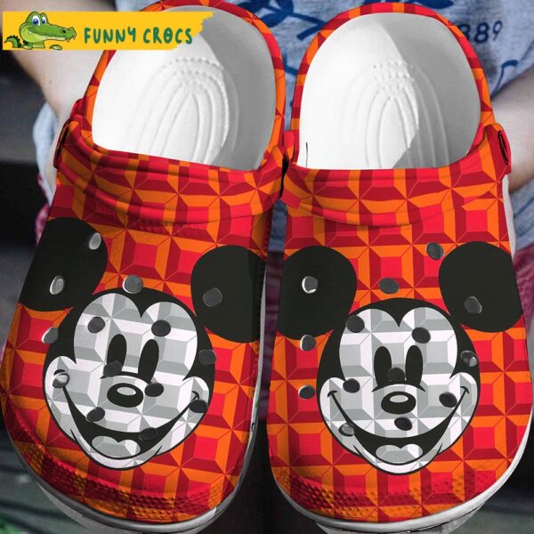 Playful Personality Mickey Mouse Crocs Clog Shoes.jpg