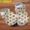 Pomeranian Dog Pattern Yellow Crocs.jpg