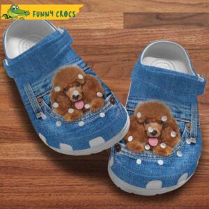 Poodle Dog Denim Pattern Crocs.jpg