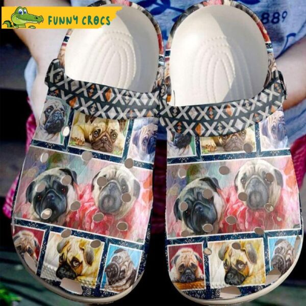 Pug Cute Photo Frames Dog Crocs.jpg