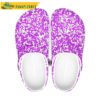 Purple Speckled Crocs Clog Shoes 3.jpg