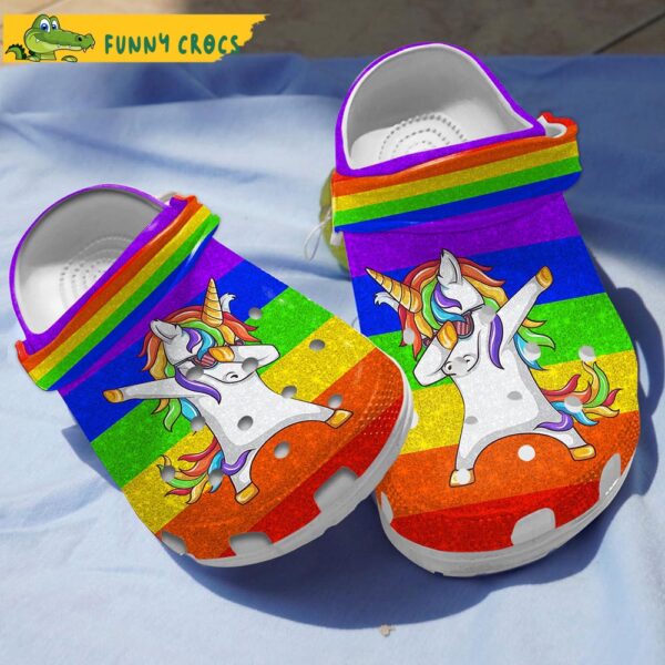 Rainbow Unicorn Crocs Clog Shoes 1.jpg