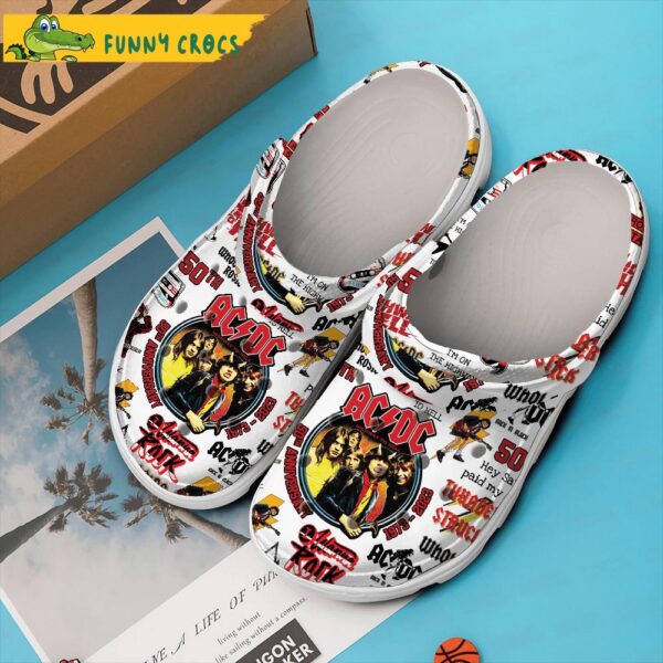 Rock Band ACDC Crocs Clog Shoes 3.jpg