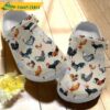 Rooster Chicken Crocs Clog Shoes 1.jpg