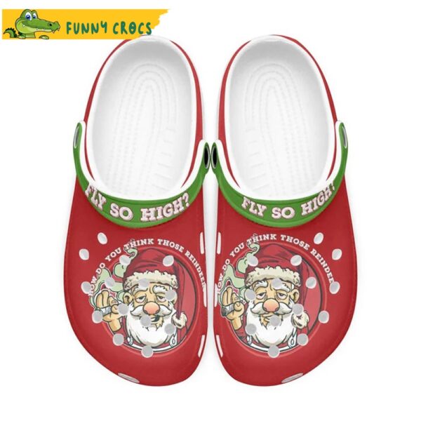 Santa Claus 420 Crocs Clog Shoes.jpg