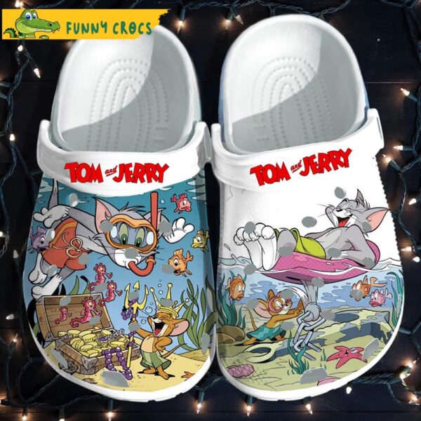 Seawater Tom And Jerry Crocs Slippers.jpg