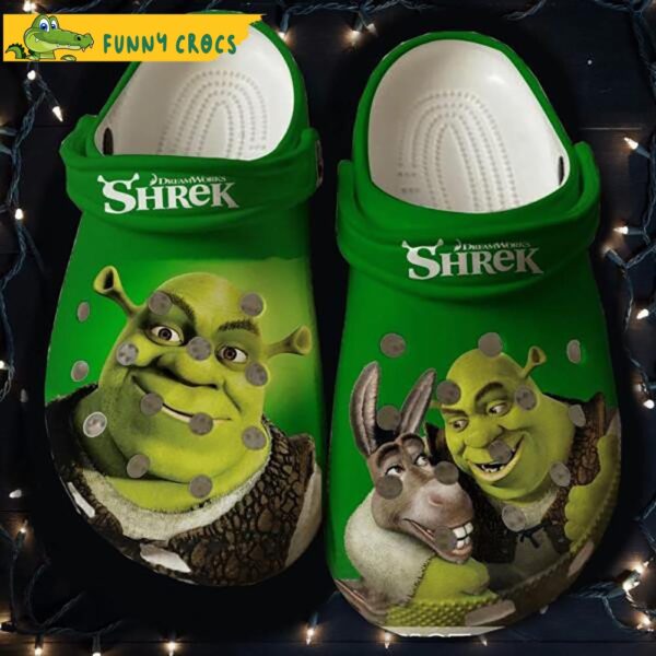 Sherk Green Cool Crocs Crocband Water Shoes.jpg