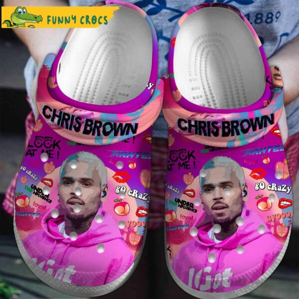 Singer Chris Brown Music Crocs Clog Shoes 3.jpg