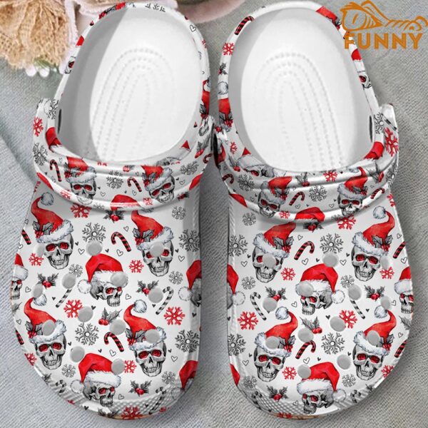 Skull Pattern Christmas Crocs 3.jpg