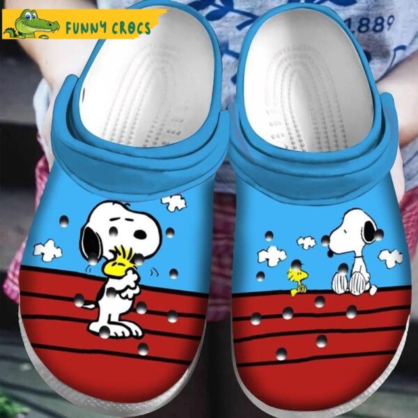 Sky Snoopy Crocs Clog Shoes.jpg