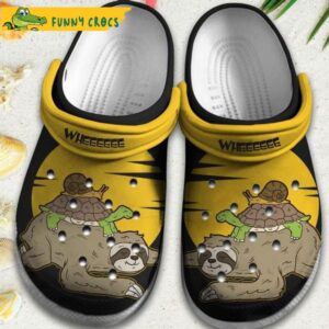 Sloth Turtle Snail Wheee Funny Crocs.jpg