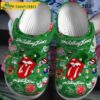 St Patricks Day Green Rolling Stone Crocs 1.jpg