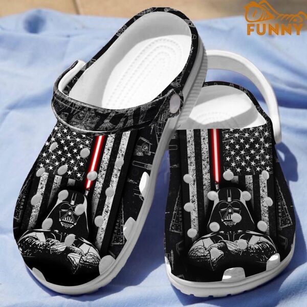 Star Wars America Darth Vader Crocs 2.jpg