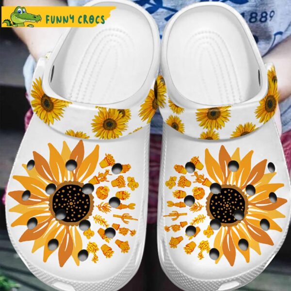 Succulent Sunflower Garden Crocs Slippers 3.jpg