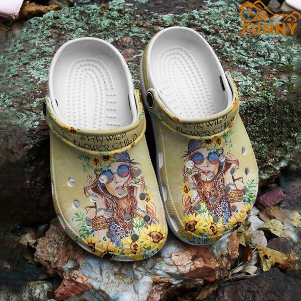 Sunflower Girl Hippie Crocs 2.jpg