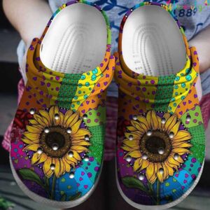 Sunflower Hippie Colorful Crocs.jpg