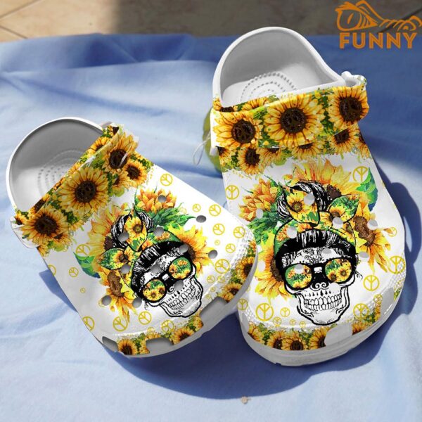 Sunflower Skull Hippie Crocs 1.jpg