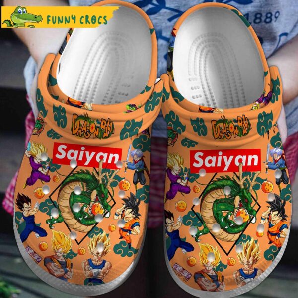 Supper Saiyan Dragon Ball Z Orange Crocs Slippers 1.jpg