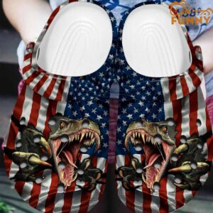 T Rex America Flag Dinosaur Crocs 1.jpg