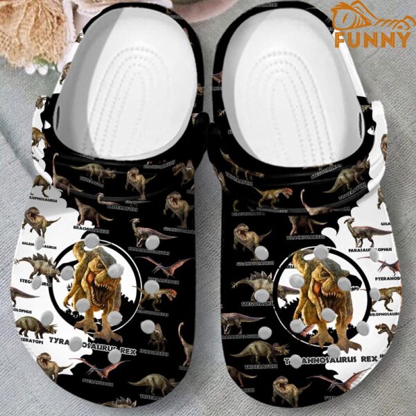 T Rex Collection Dinosaur Crocs 2.jpg