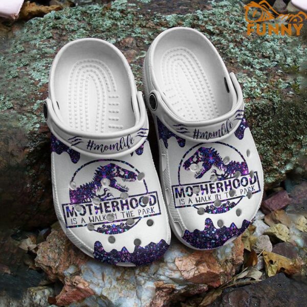 T Rex Motherhood Dinosaur Crocs 2.jpg