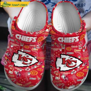 Team Kansas City Chiefs NFL Crocs Clog Shoes 1.jpg