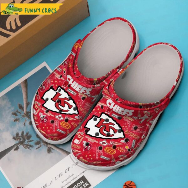 Team Kansas City Chiefs NFL Crocs Clog Shoes 2.jpg