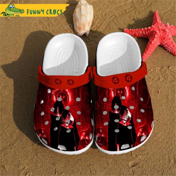 Uchiha Sasuke Itachi Naruto Anime Adults Crocs Clog Shoes 1.jpg