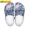 Unisex Summer Mystic Blue 80S Retro Groovy Marble Crocs Clog Shoes.jpg