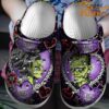 Vintage Frankenstein Romance Purple Crocs 1.jpg