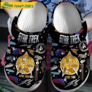 Yellow Star Strek Crocs Clog Shoes.jpg