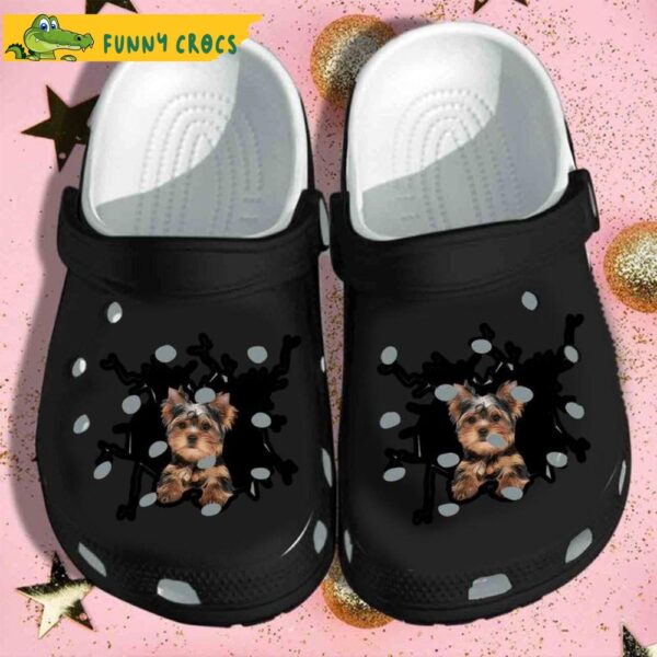 Yorkshire Terrier Wall Broken Dog Crocs.jpg