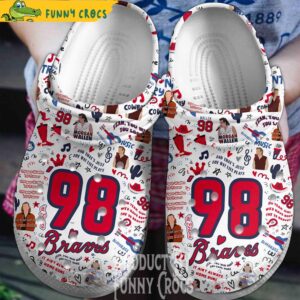 98 Braves Morgan Wallen Crocs Shoes 1.jpg