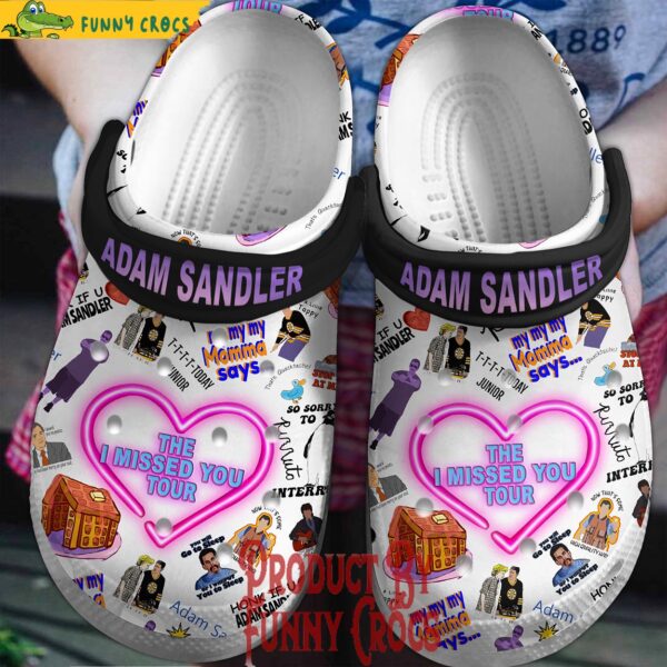 Adam Sandler The I Missed You Tour Crocs Shoes 1.jpg