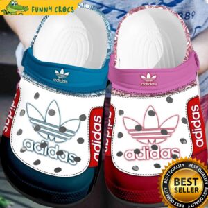 Adidas Logo Blue And Red Pattern Crocs.jpg