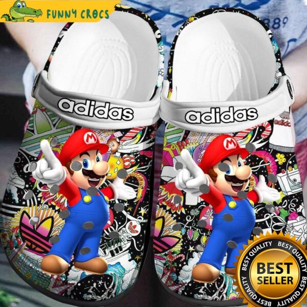 Adidas Logo Colorful Mario Crocs Clogs.jpg