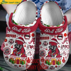 Alabama Crimson Tide Roll tide Christmas Crocs 1.jpg