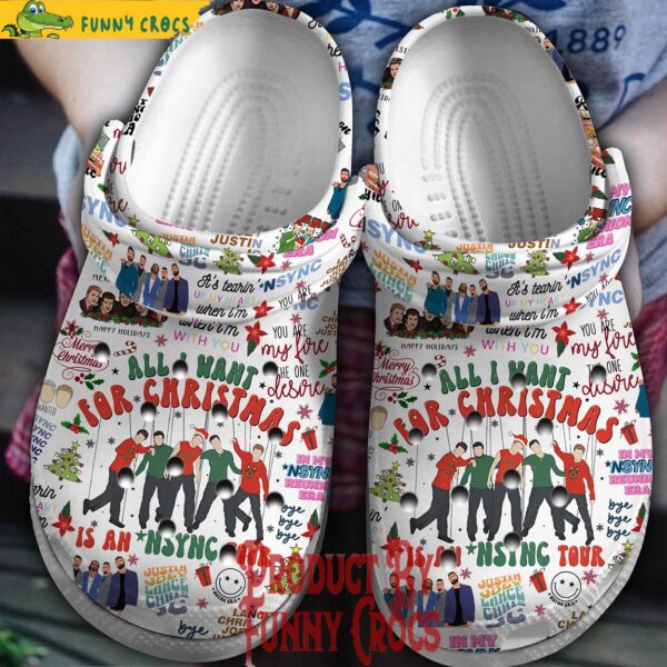 All I Want For Christmas Nsync Crocs 1.jpg