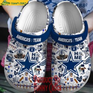 America Team Dallas Cowboys Crocs Shoes 1.jpg