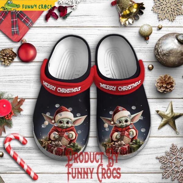 Baby Yoda Christmas Crocs Clog 2.jpg