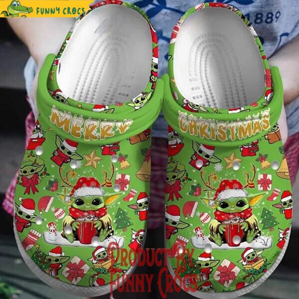 Baby Yoda Christmas Gifts Crocs Shoes 2.jpg