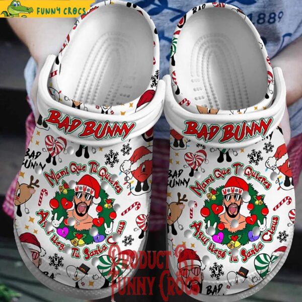 Bad Bunny Christmas Crocs Clogs Shoes 1.jpg