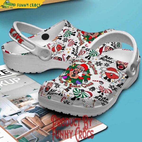 Bad Bunny Christmas Crocs Clogs Shoes 3.jpg