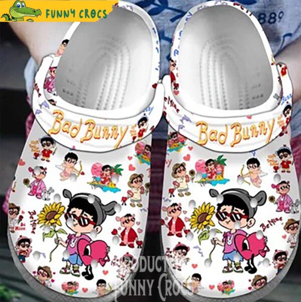 Bad Bunny Cute Crocs Clogs Shoes 1.jpg