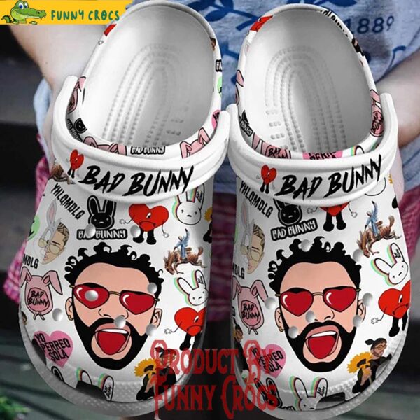 Bad Bunny Un Dia Crocs Shoes 1.jpg