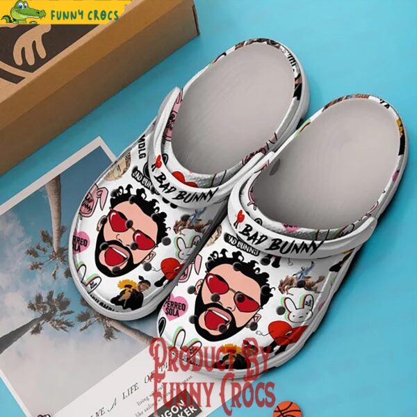 Bad Bunny Un Dia Crocs Shoes 3.jpg